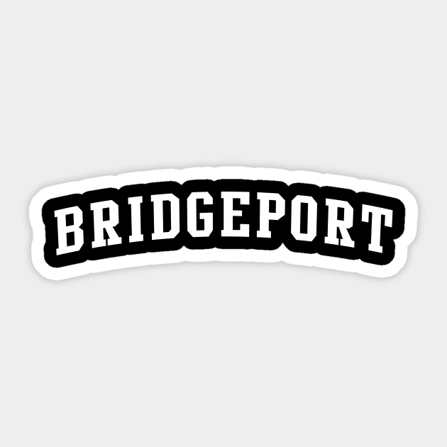 Bridgeport Sticker by Novel_Designs